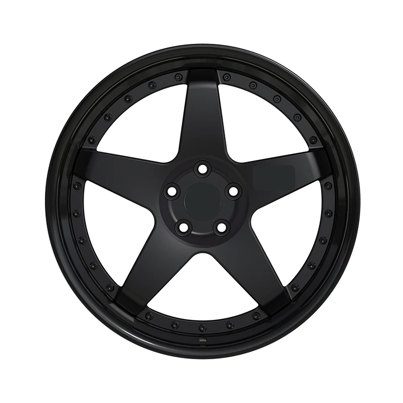 Custom Forged 2-Piece Alloy Wheels 5x130 5x112 For Porsche 911 For 718 For M3 For M4 For M5 For Panamera Macan