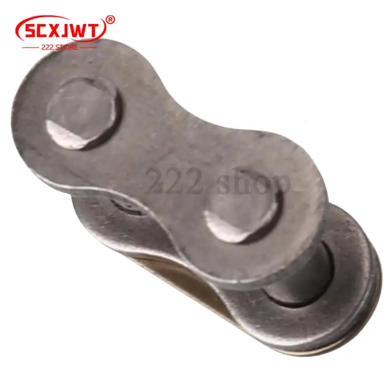 مشبك سلسلة بإبزيم كامل - سلسلة دوارة قصيرة من الفولاذ الكربوني بصف واحد لتطبيقات النقل الصناعي