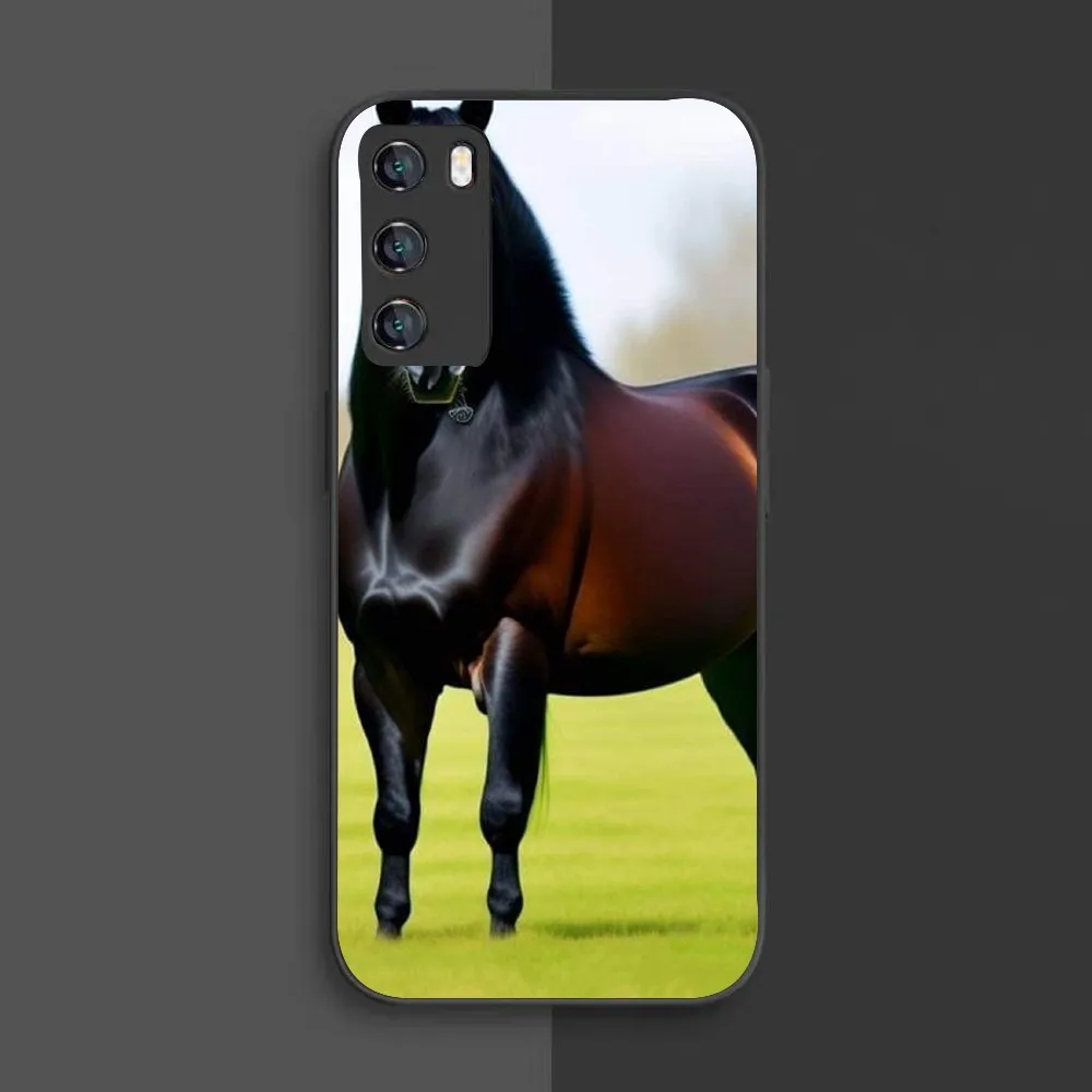 Чехол для телефона Great Beauty Horse для Samsung Galaxy A52 A12 A51 S21 Edge S22 ULTRA S23 S20LITE Plus Ultra Black Cover