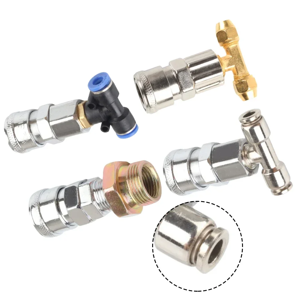 Connector Tube Diameter Connector Pneumatic Fittings Three Way Joint Scope Of Application Straight Through Joint