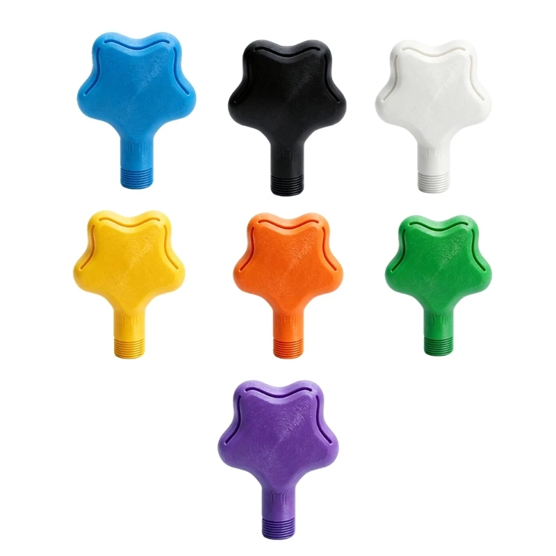 3/4Inch Pool Fountain Sprayer for Backyard and Home Pools, Star-Shaped Threaded Water Jet Piece for Decoration Water B03E