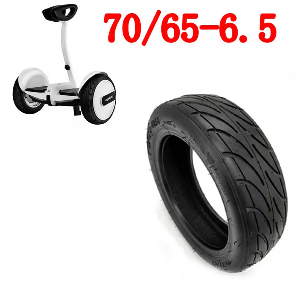 Electric Scooter Vacuum Tyre 70 65 6.5 Inch Replacement For Ninebot Balance Vehicle Parts Durable Anti Slip Rubber Wheel