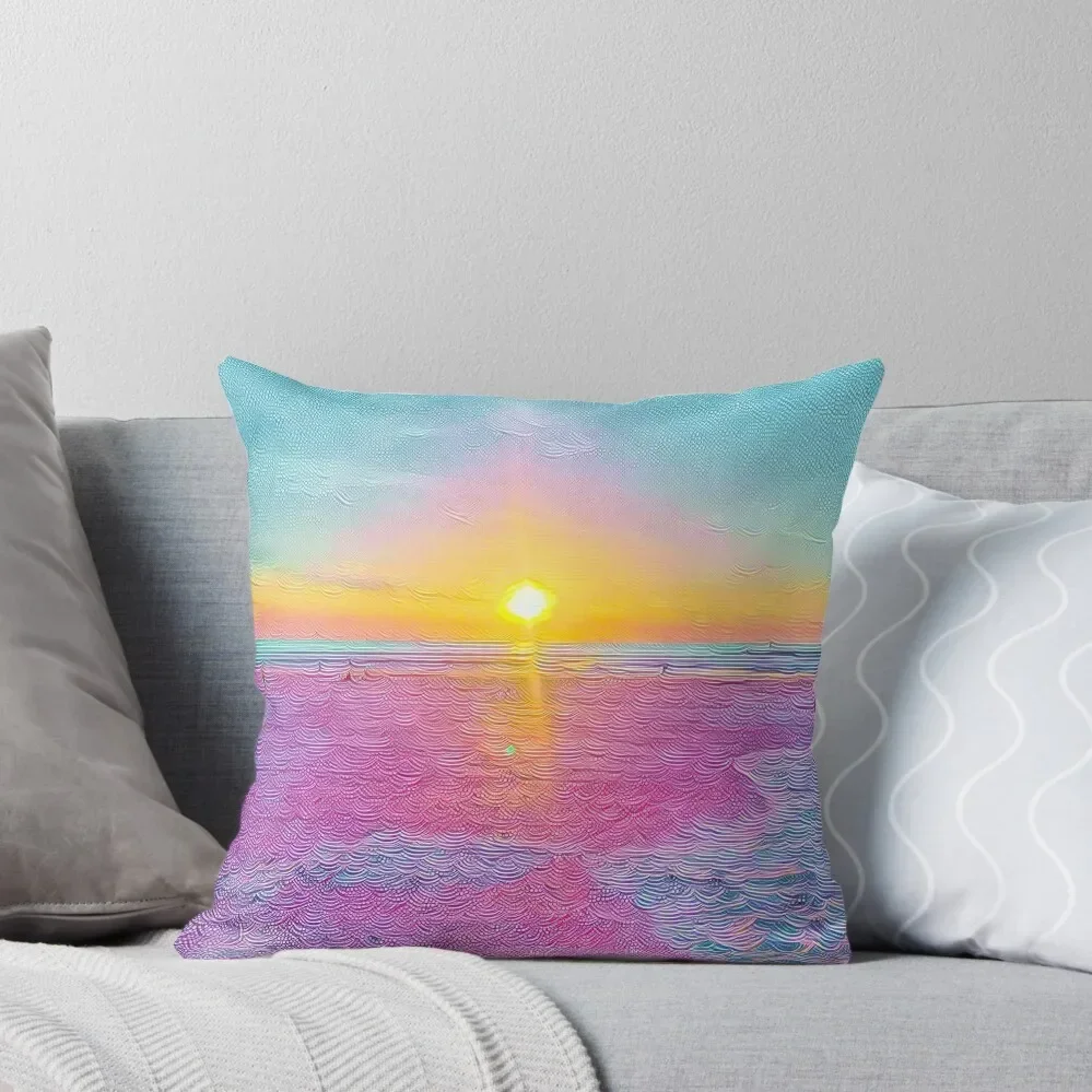 

New Brighton beach Throw Pillow Decorative pillowcase Christmas Cushion For Home christmas supplies Sofa Cushions Cover pillow