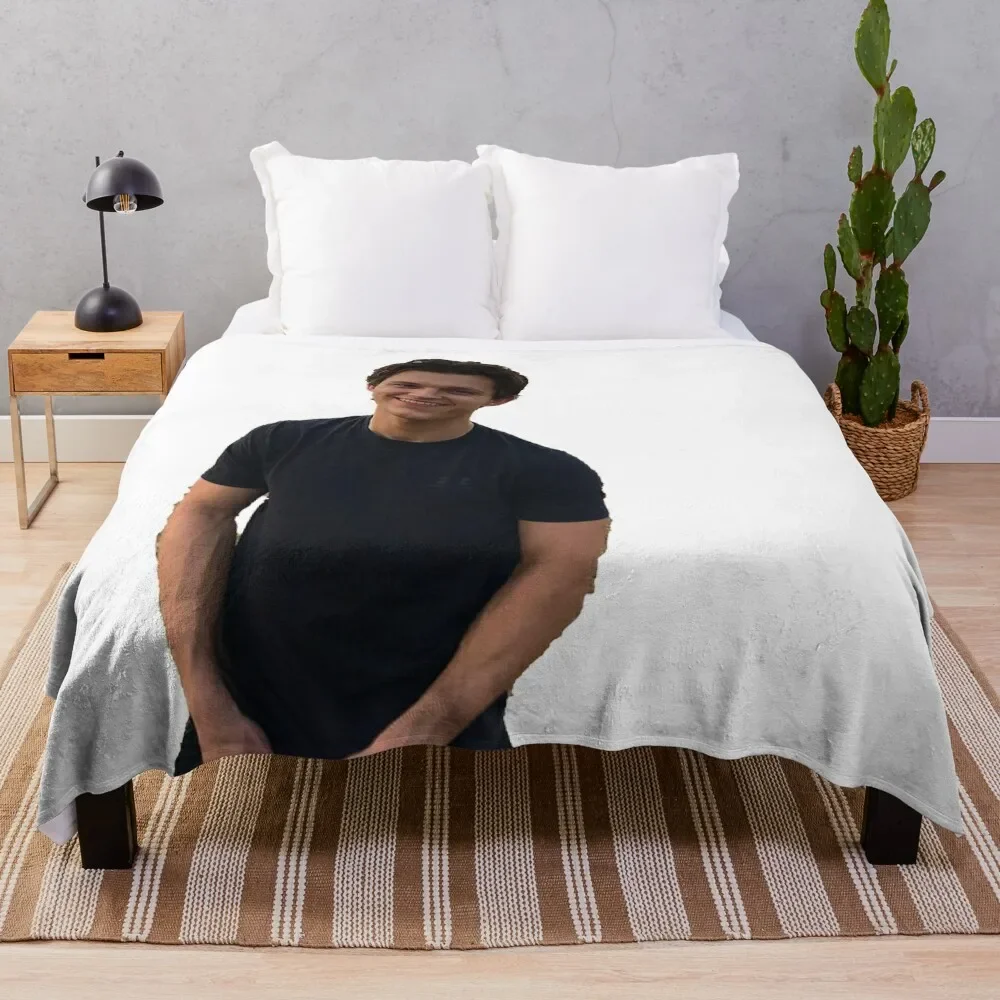 

tom holland Throw Blanket manga Polar sofa bed Furry Blankets