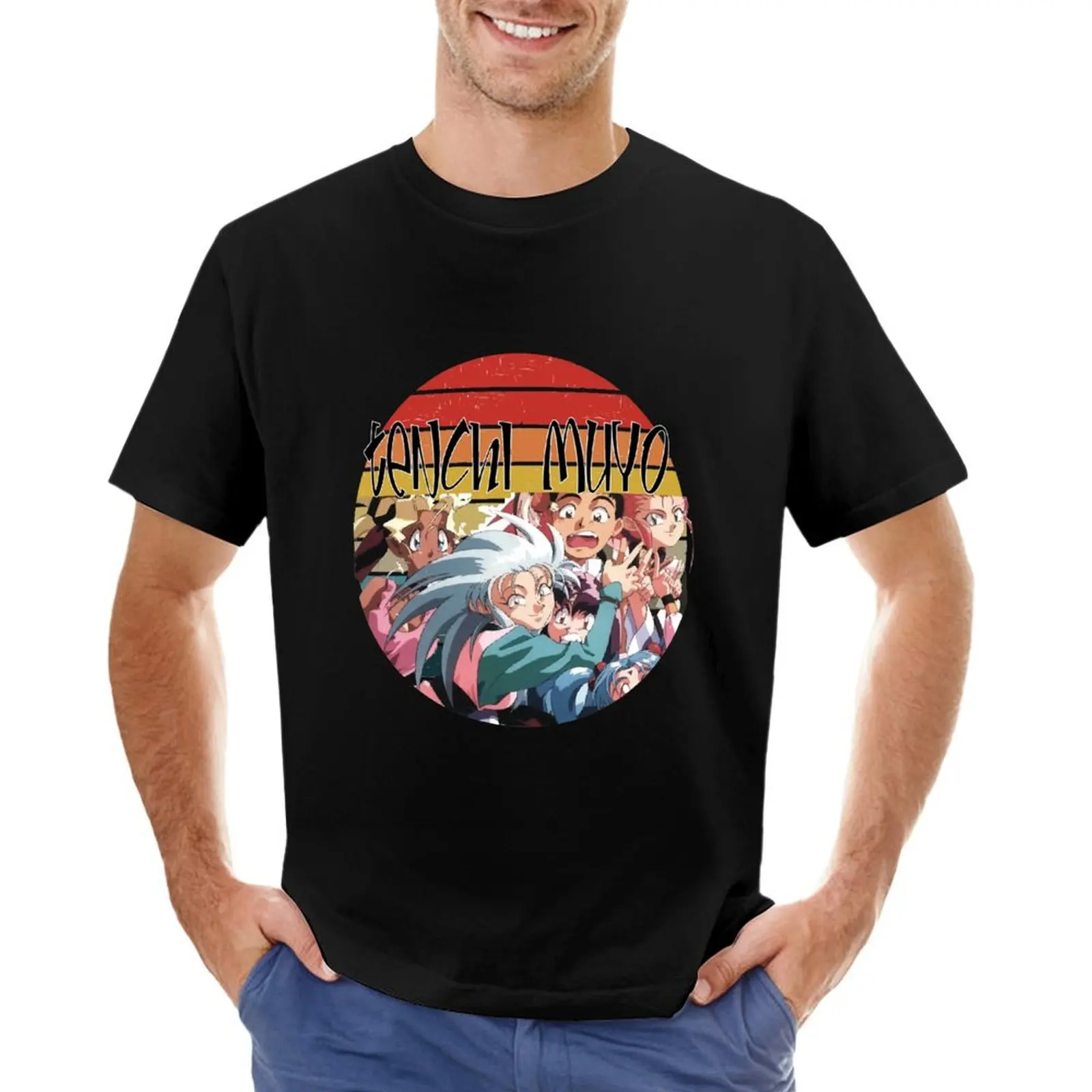 

Tenchi Muyo Vintage - Vaporwave Ryoko T-Shirt cotton graphic tees graphic t shirt vintage quick-drying men clothing