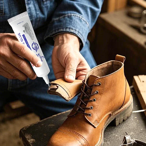 Imagen 2 del producto Adhesivo fuerte para reparación de zapatos, adhesivo Universal resistente al agua para zapatos, pasta de relleno de grietas, herramientas de reparación profesionales para zapatero