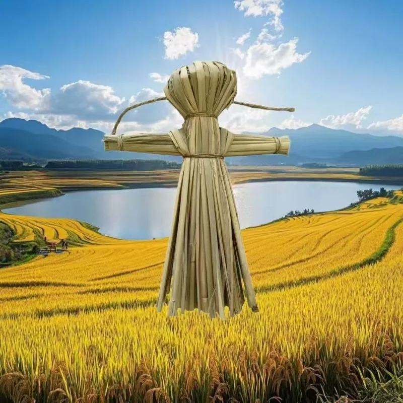 

Пугало ручной работы плетение и плетение мастерство Хэллоуин реквизит пугало декоративные фигурки