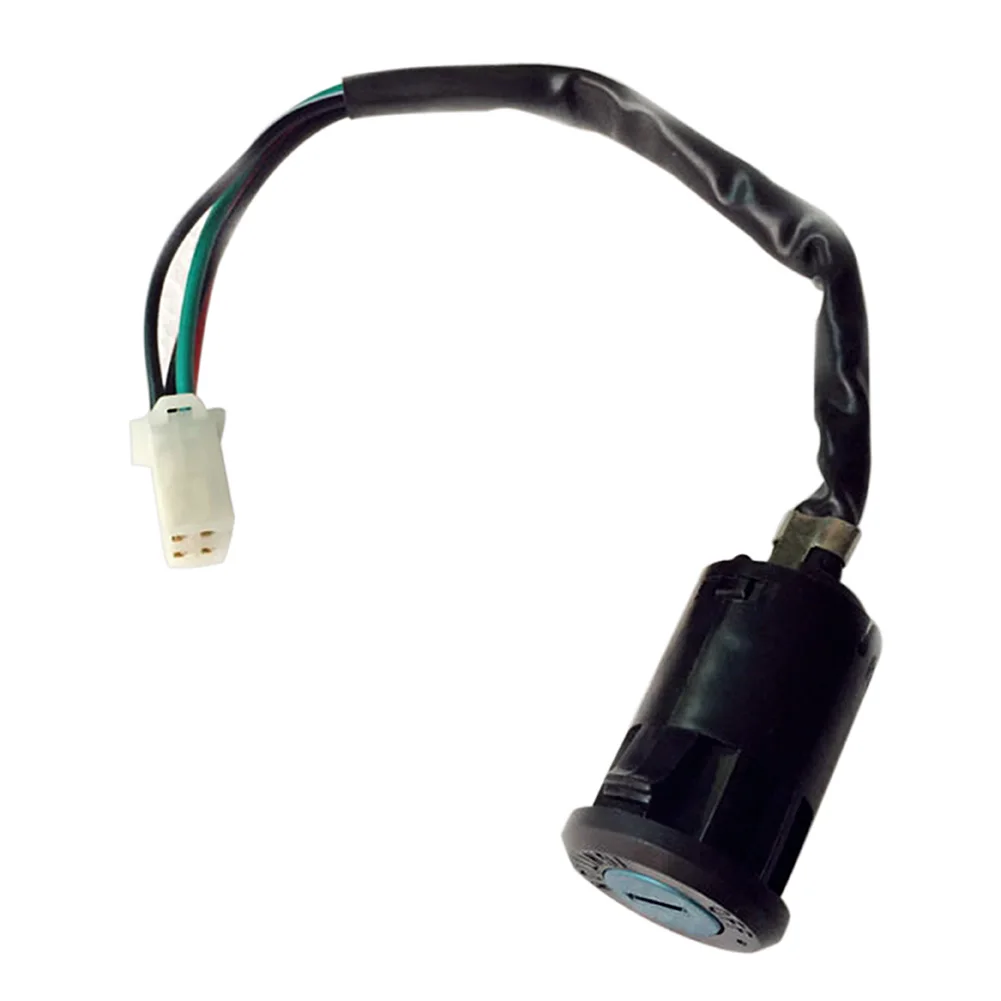 4 Wires Motorcycle Start Ignition Switch Motorbike Accessories Ignition Switch Lock Replacement for Quad Honda for Yamaha Suzuki