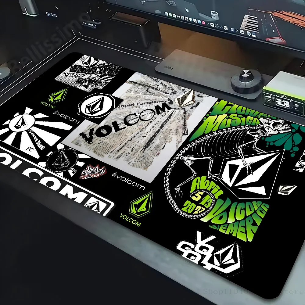 DIY Volcom Mousepad Mouse Mat Desk Mat With Pad Gaming Accessories Prime Gaming XXL Keyboard Pad Padding Mat