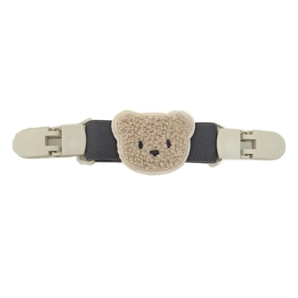 Elastic Portable Hanging Anti-slip For Baby For Children Pants Strap Clip Shoulder Clip Bear Strap Clip Suspenders Clip