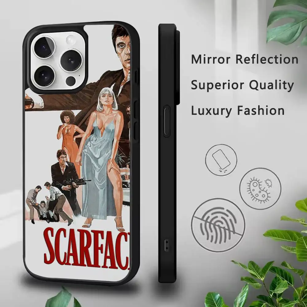 S-Scarfaces 1983 F-Film Phone Case For IPhone 17,16,15,Pro,Max,Air,14,Plus,13,12,11 Magesafe Wireless Charge Cover