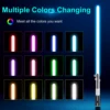 TXQSABER-LEDストリップブレード付きアナキンライトセーバー,スカイウォーカーのコスプレおもちゃ,金属製のハンドル付きの滑らかなスイング,プロのピクセルサウンドボード,snv4 2