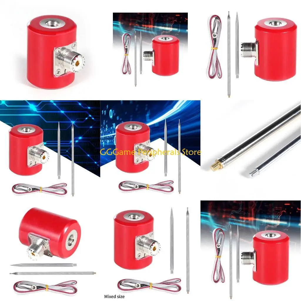 

U55B Extendable 5M/16.4FT QRP Antenna Durable & Reliable Antenna Stainless Steel