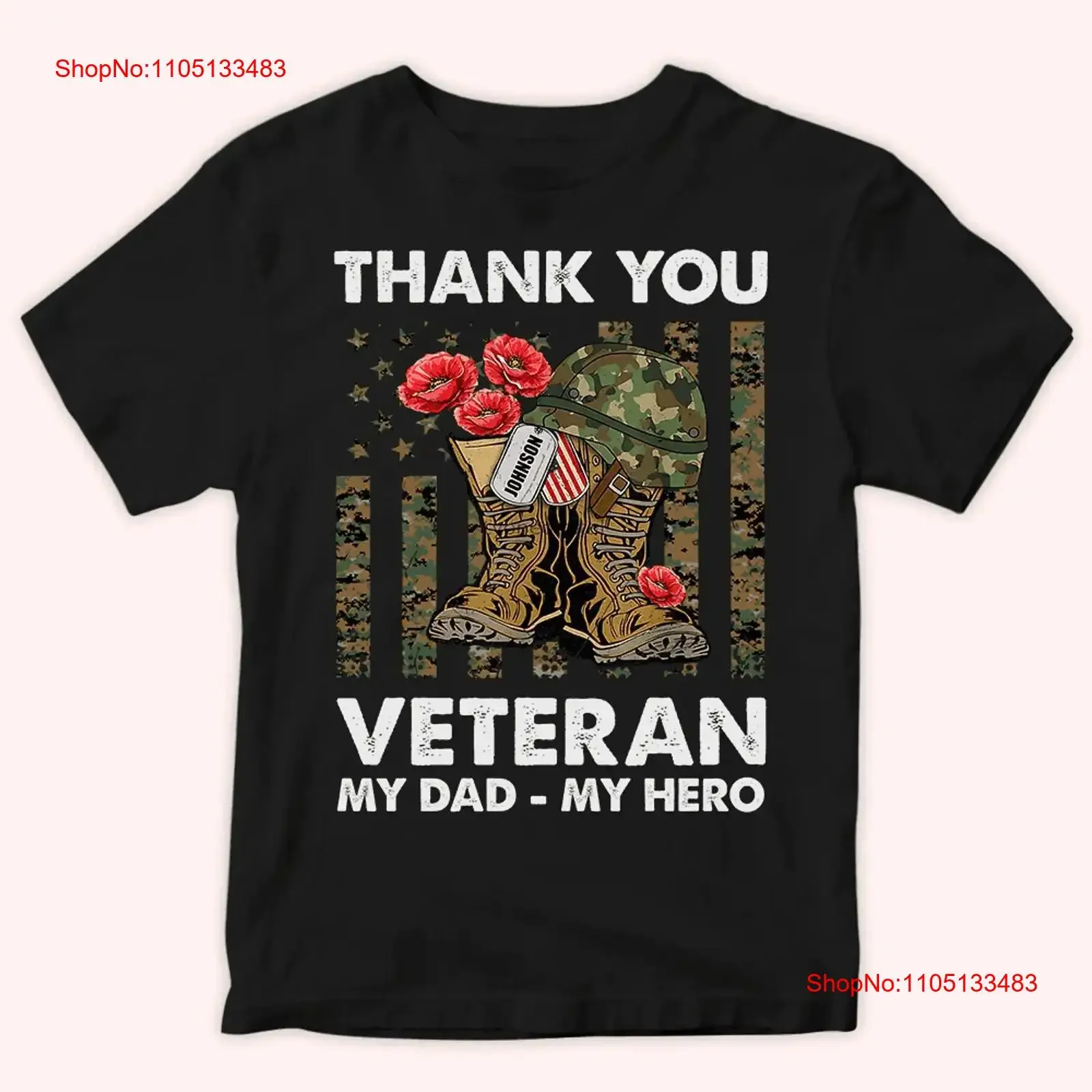 

Thank You Veteran Custom T Shirt Personalized for Veterans Day_7tp_94 vintage Washed homme Stylish Comfortable Soft