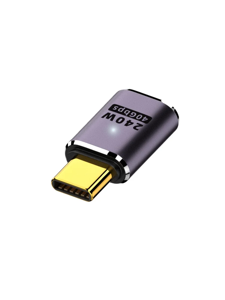 NNBILI 1-2 pièces USB4 USB C vers USB C 40Gbps OTG câble d'extension adaptateur Type C mâle à femelle convertisseur pour ordinateur portable Thunderbolt 3/4