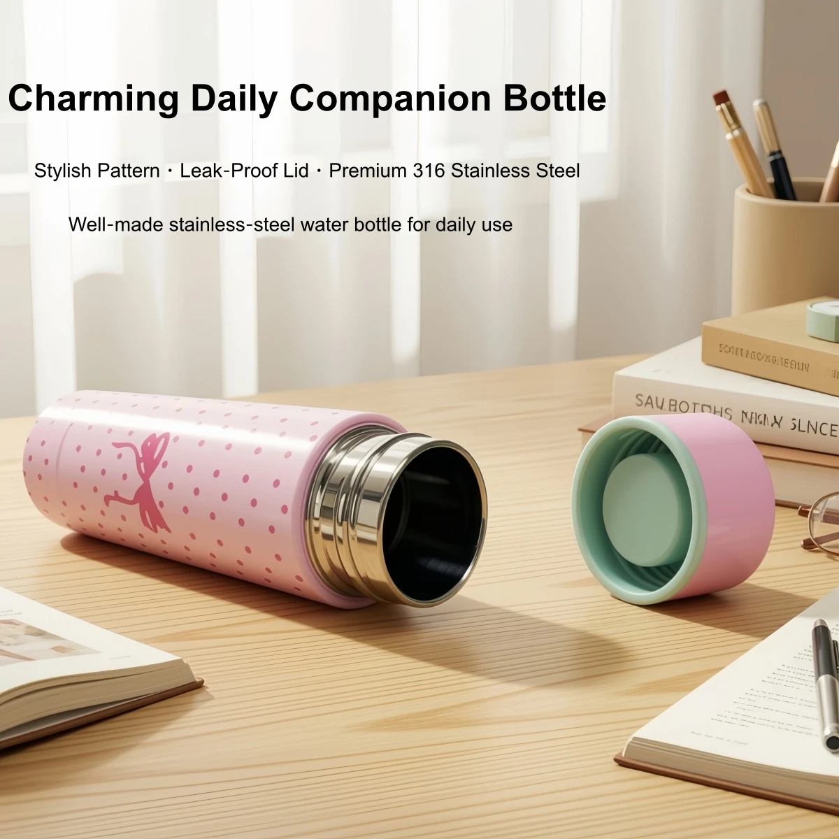 140ml Mini Thermos Cup Small Capacity Vacuum Flask Stainless Steel Pocket Cup Coffee Mug Kids Insulated Hot Water Bottle view 2