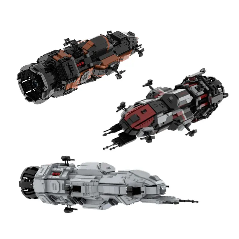 

In-stock new product: MOC 1930-piece creative building block set, featuring a ship scene, small particle assembly blocks, educat