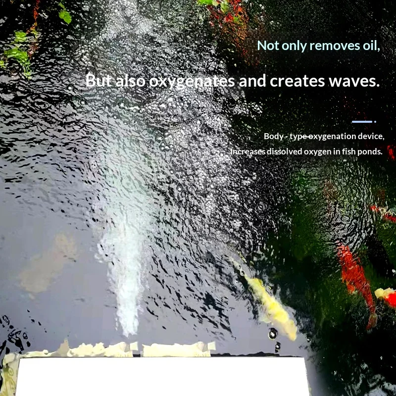 Automatic Aquarium Fish tank Water Filter System Exterior Pond Skimmer Aquaculture Garden Koi Carp Pond Filter
