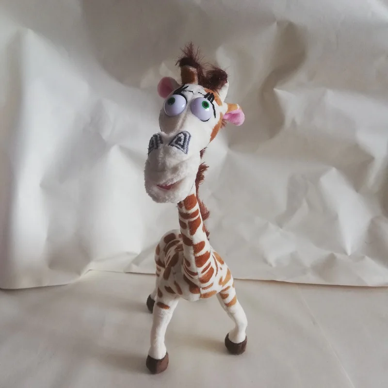 About 35cm Giraffe Plush Toy Lovely Cartoon Giraffe Soft Doll Boys And Girls Toys Birthday Xmas Gift s0575