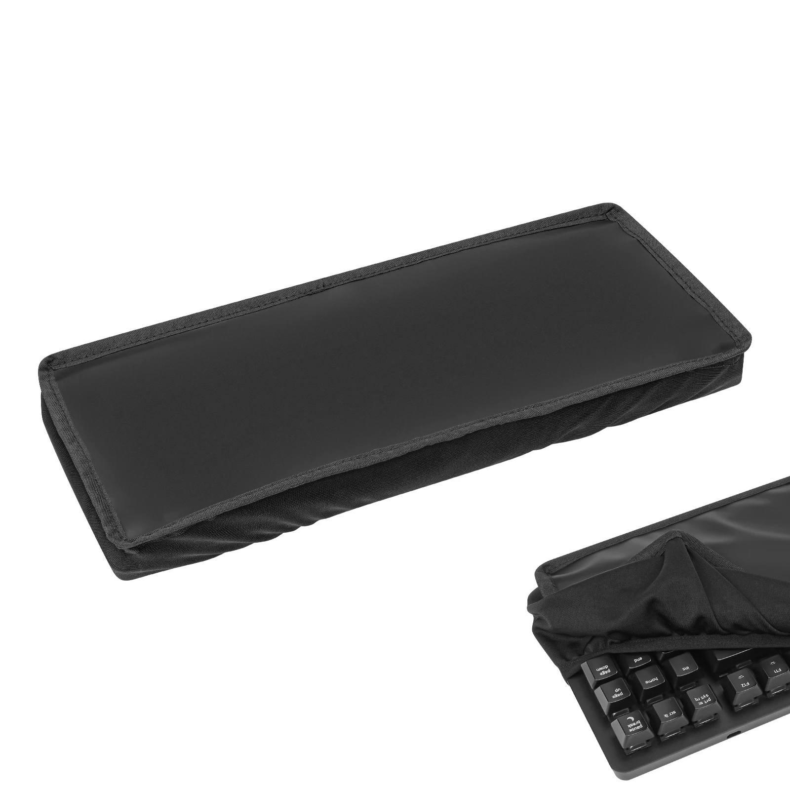Geekria Tenkeyless TKL Keyboard Dust Cover, Soft Silicone Keyboard Cover for 80% 87 Key Computer Mechanical Gaming Keyboard