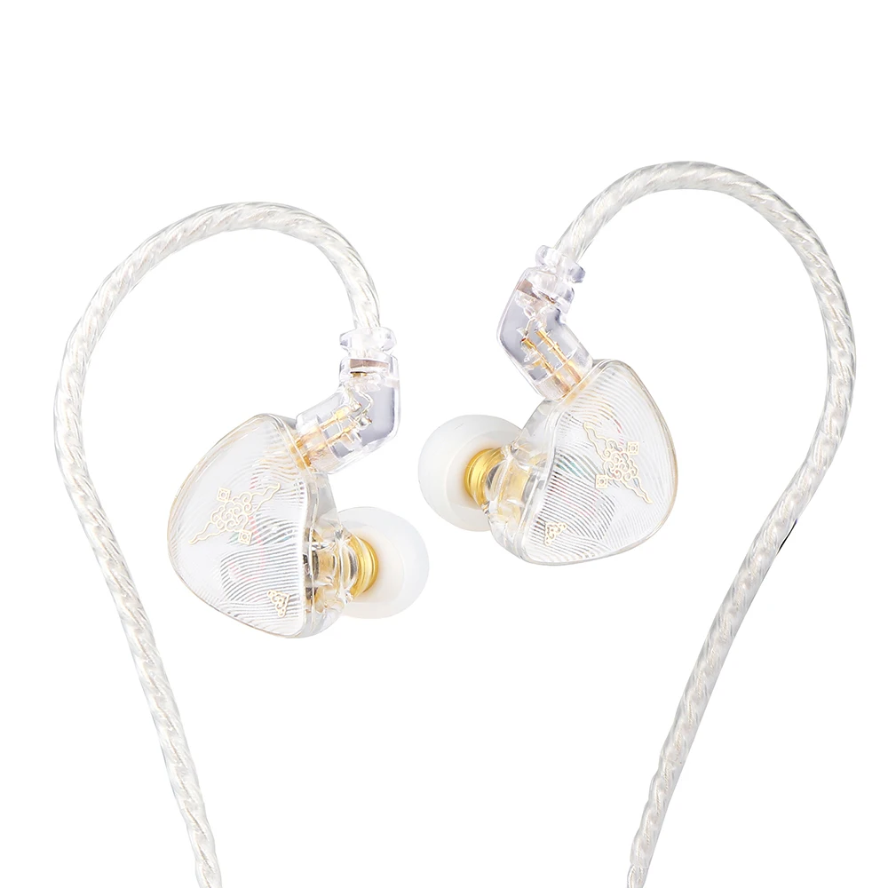TANGZU Waner S.G HiFi 10mm Dynamische Driver PET-membraan In-Ear Oordopjes Dubbele Kamer Metalen Nozzle
