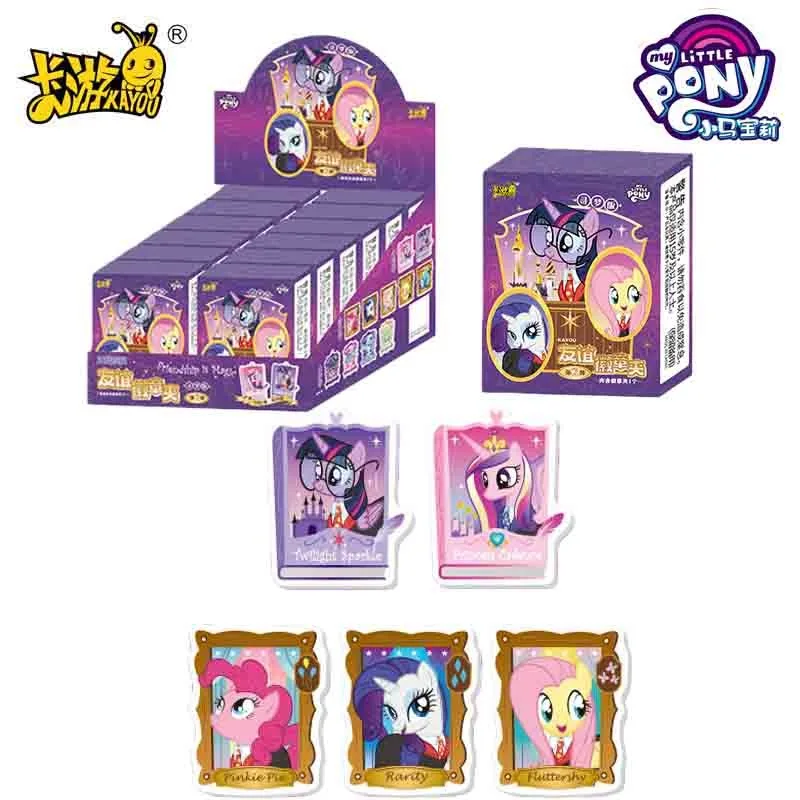 

KAYOU My Little Pony Badge Clip Friendship Magic Dream Seeking Version Genuine Animation Cartoon Collection Peripheral Toy Gifts