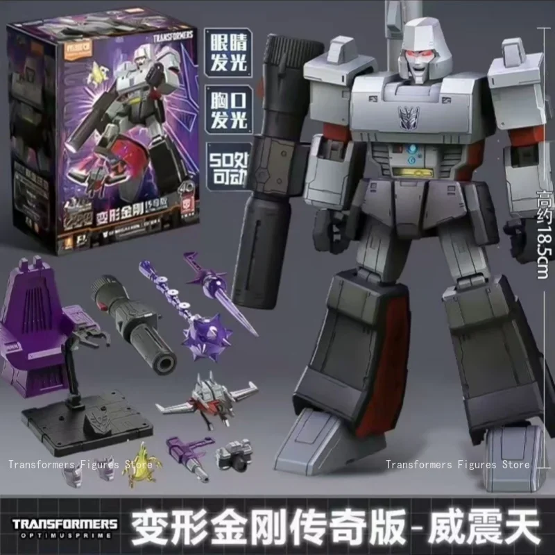 In Stock Transformers Legend Edition Construction Toys G1 Optimus Prime Megatron Collectible Action Figure Anime Robot gifts