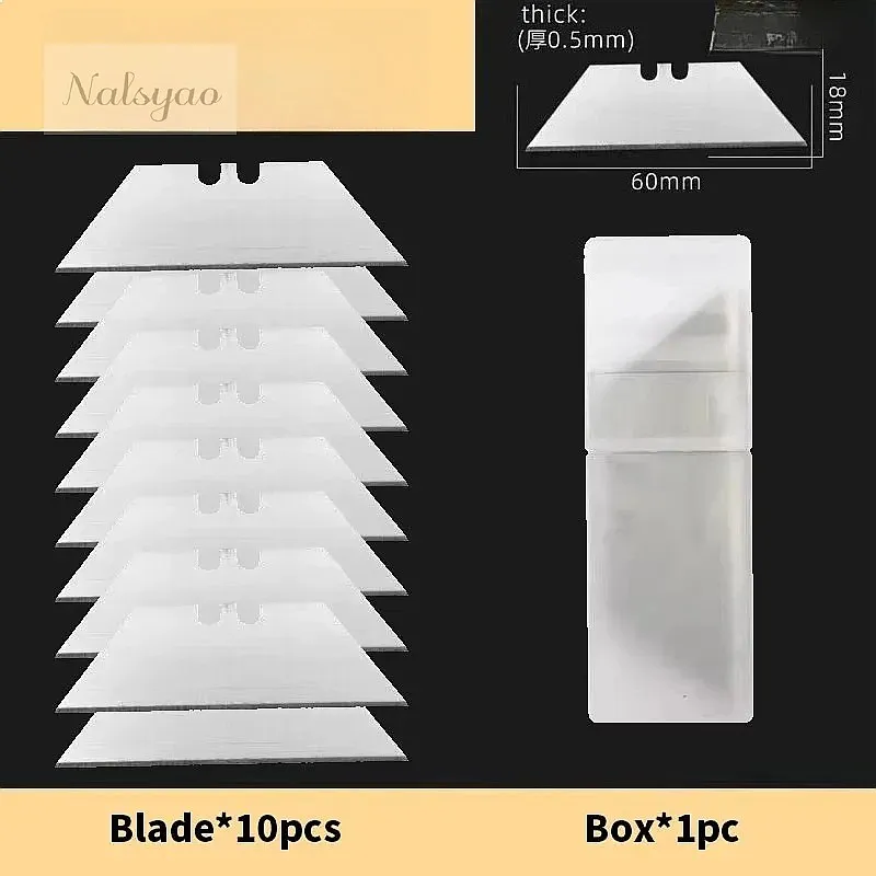 Utility SK2 Hook Blade - Steel Art Hand Tools Knife Horn Safety with Storage Box for Cutting