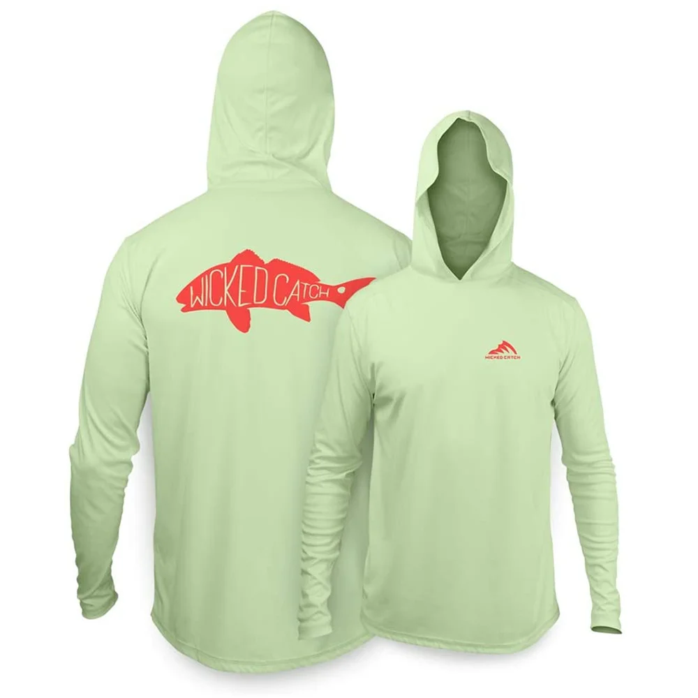 Sudadera con capucha De manga larga para hombre, ropa De Pesca transpirable, protección Uv, para el mar, De verano