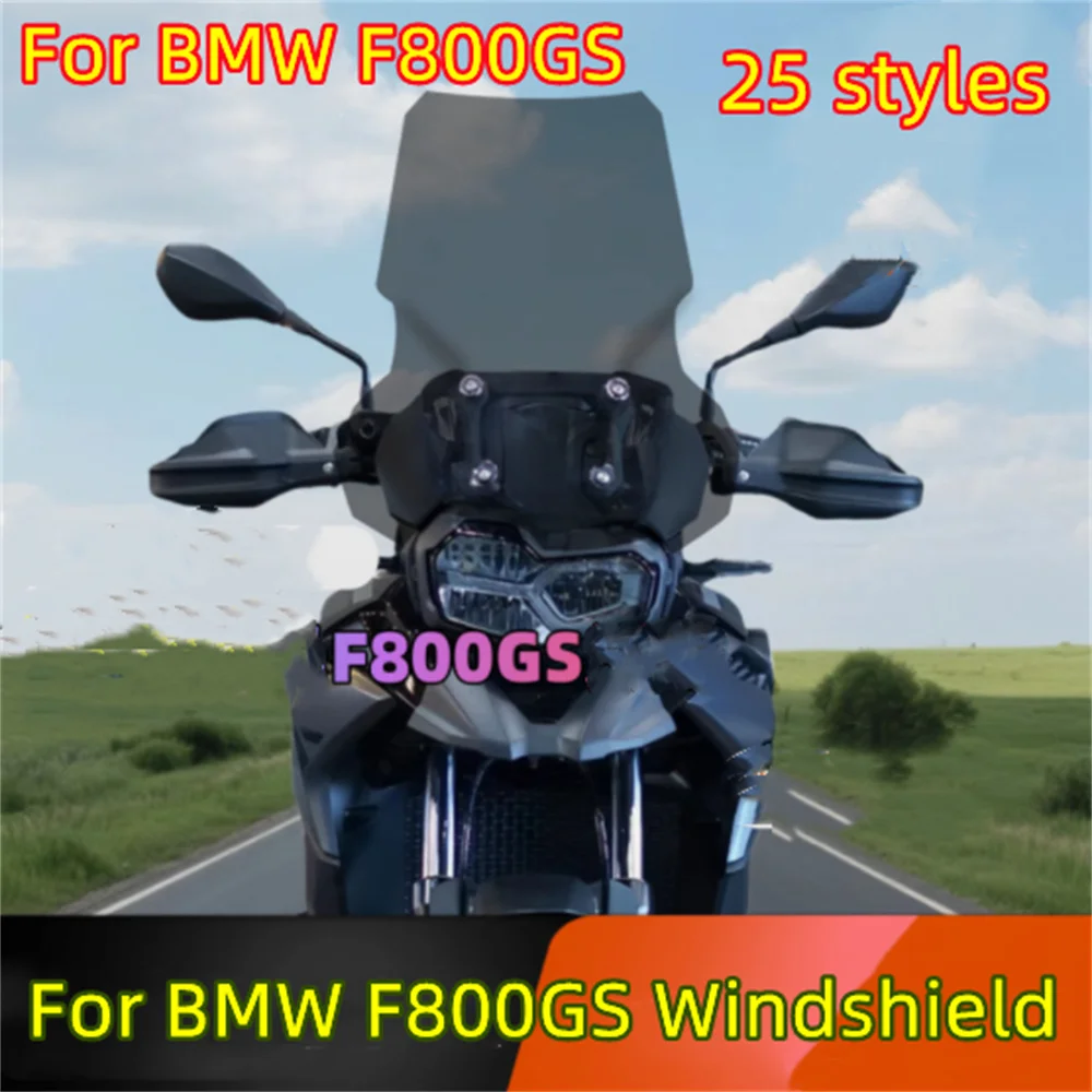 

For BMW 25 F800GS Retrofitted raised and widened windshield front windscreen F 800 GS F800 GS F 800GS