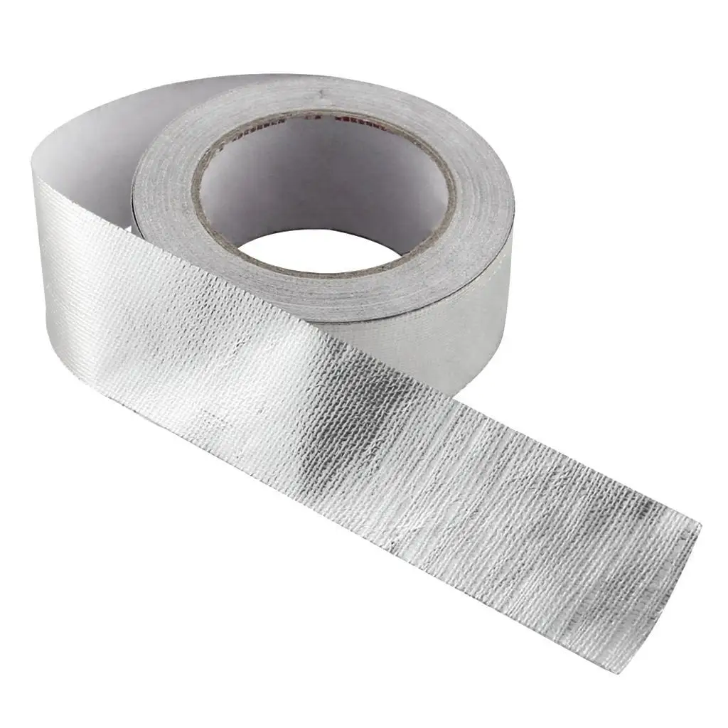 Aluminum High Temperature Tape Roll Silver 2