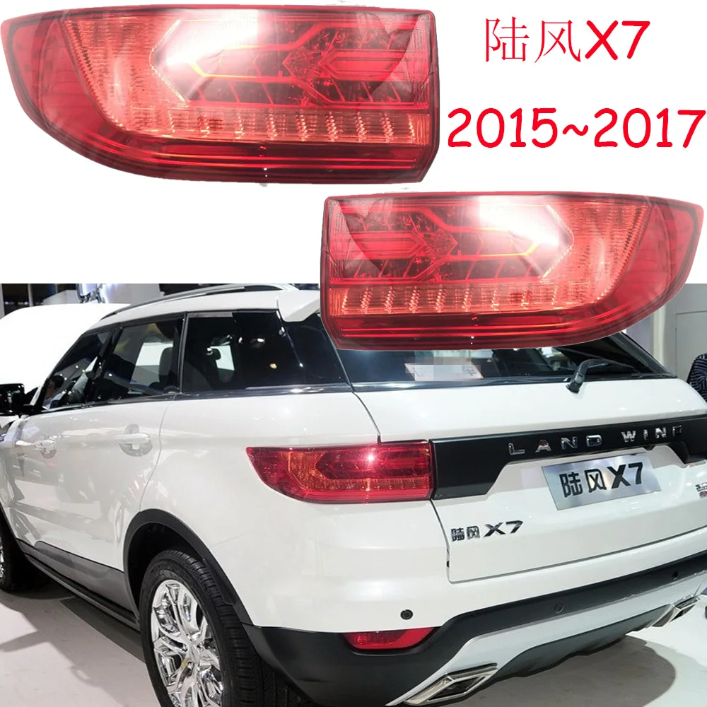 

1pcs car accessories bumper tail light Land wind X7 taillight Taillamp 2015~2017y car accessories Land wind X7 fog lamp