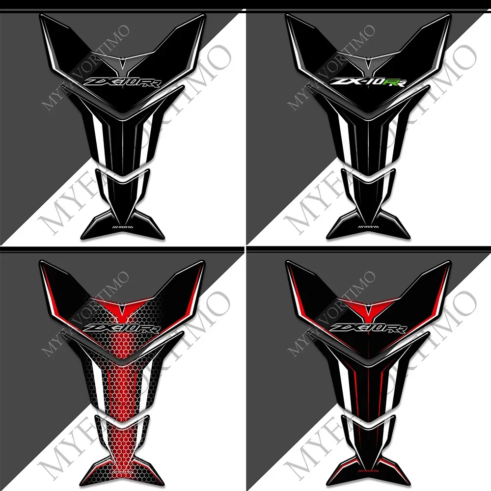 2016 2017 2018 2019 2020 2021 Emblem Badge Logo Decal Stickers For Kawasaki Ninja ZX-10RR ZX10RR ZX 10RR Tank Pad