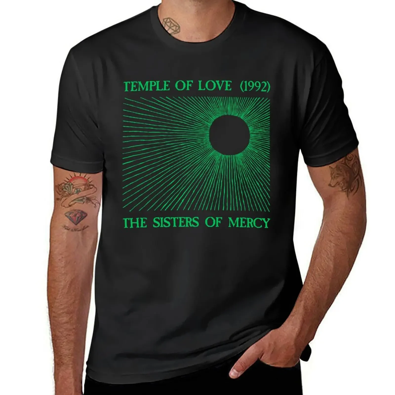 Temple of love the sisters of mercy T-Shirt aesthetic clothes graphic shirts plain white t shirts men