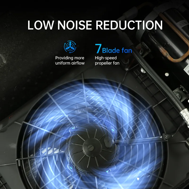 Electric Rooftop Cabin Cooler 1650W AC System 12 Volt Parking Roof Air Conditioner For Trucks