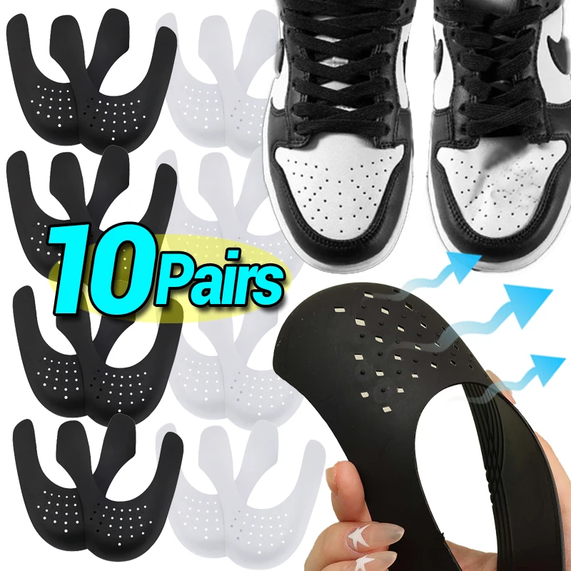 

Shoes Crease Protectors for Sneakers Prevents Creases Anti-Crease Shoes Shield Inserts Guards Sneaker Crack Protectors Support
