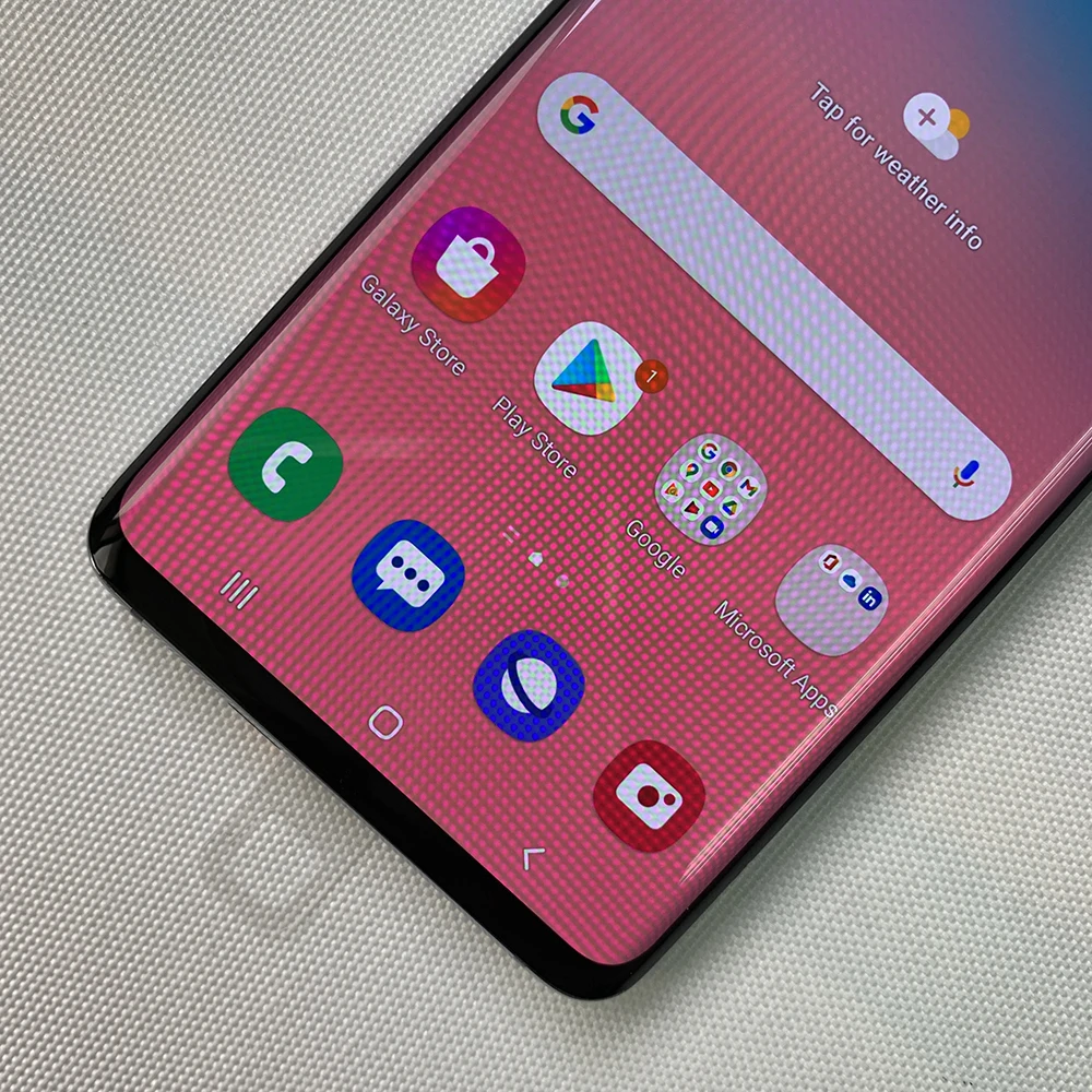 هاتف سامسونج جالاكسي S10 G973U1 G973F 4G الأصلي 6.1 "8GB RAM 128GB ROM بصمة NFC Snapdragon855 ثماني النواة الهاتف المحمول