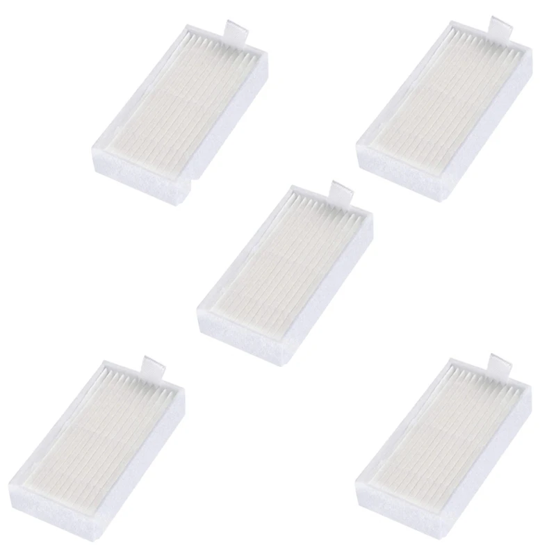 

B25B 5 X HEPA Filter Kit For CHUWI Ilife V5S V5 X5 V3S V3S Pro V3L V5S Pro V50 Robot Vacuum Cleaner Parts