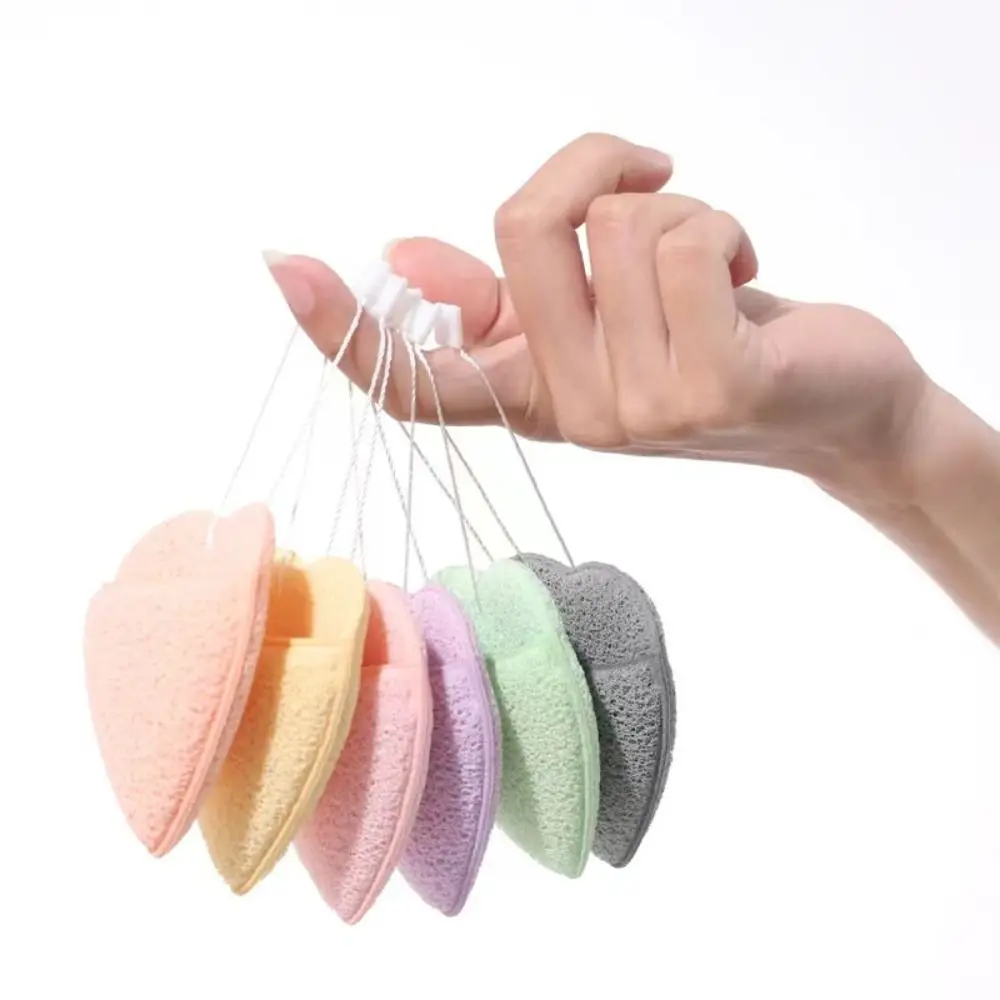 Body Washing Facial Cleaner Sponge Exfoliator Water Drop Shaped Cleansing Sponge Gentle Soft Cosmetic Sponges Scrub Puff Face