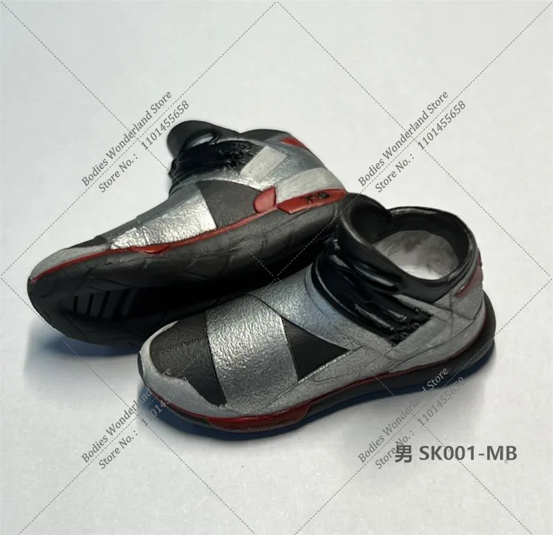 Shoes King SK001 1/6 Trendy Versatile Male Female Casual Boots Sneakers Sport Solid Shoes Model Fit 12'' Action Figure Body