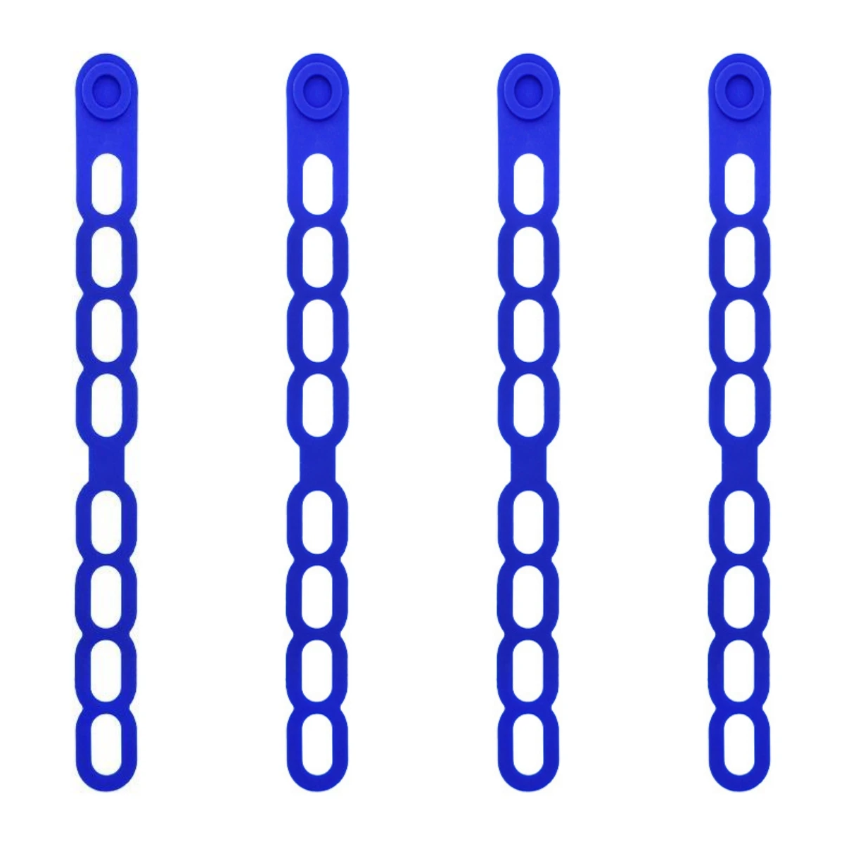 

Adjustable Silicone Tie Kitchen Organizers Food Preparation Daily Use Safe Dishwasher-safe Elastic Silicone Material