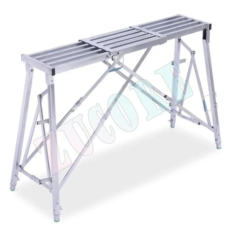 

Телескопический табурет для лошади, складной подъемный утолщенный леса, украшение для внутреннего многофункционального лещания, инженерная лестница