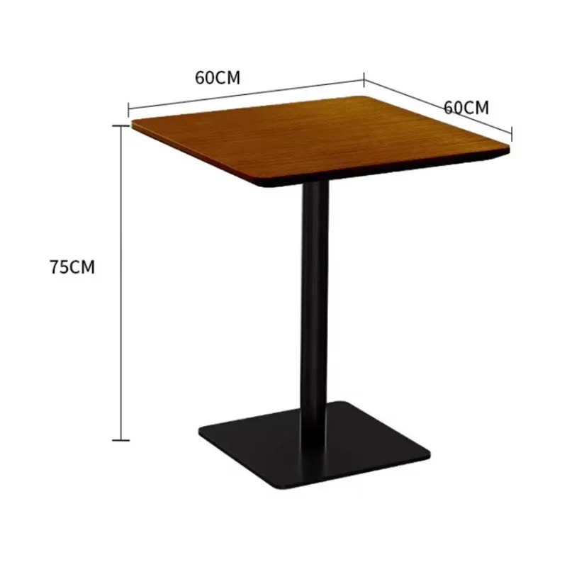 Retro bar Table and Chair Set - Sofa Bench and Table and Chairs for Cafe and Restaurant Reception Area