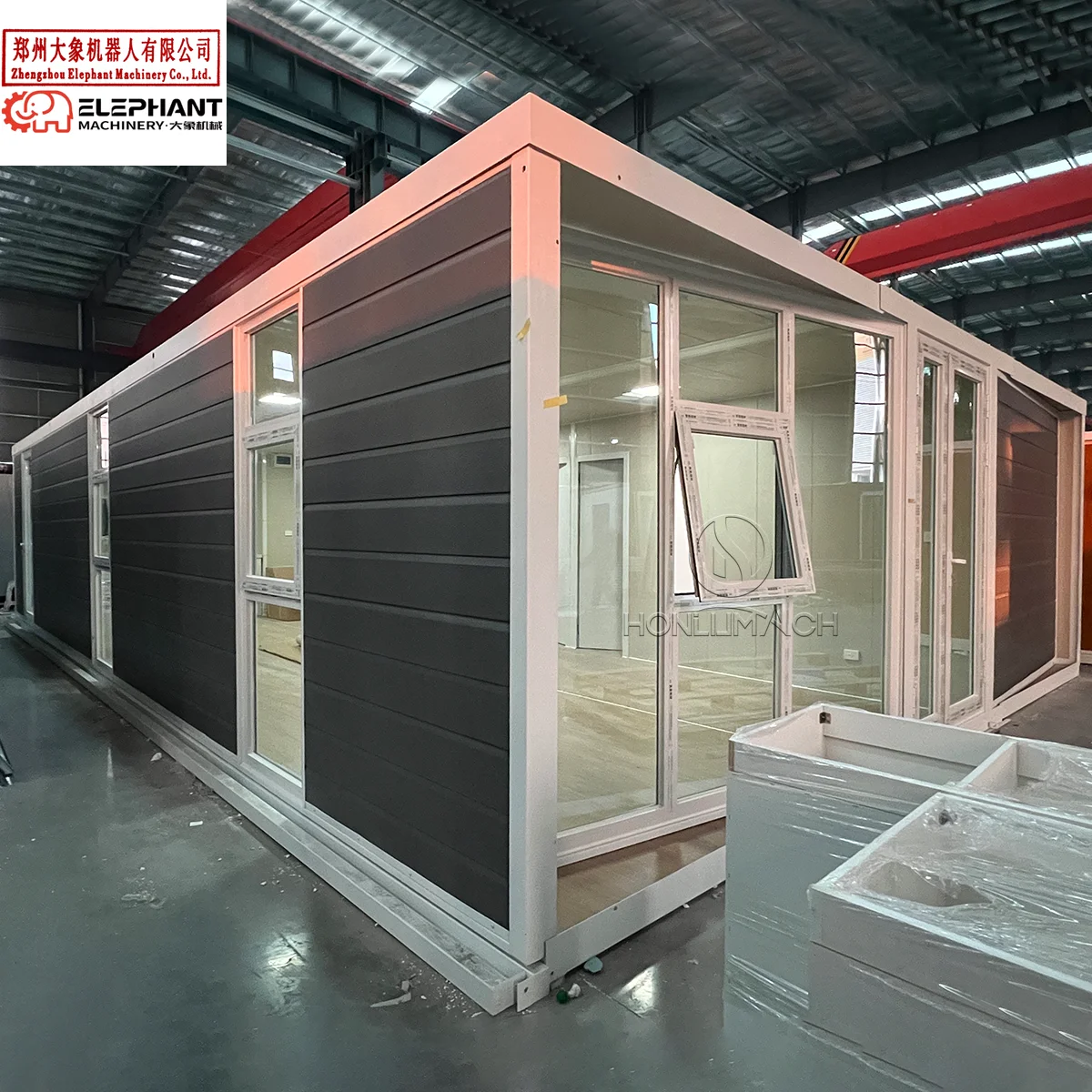Customized Low Cost Prefabricated House Twenty Feet Forty Feet Mobile Home Foldable House Modern Luxury Office