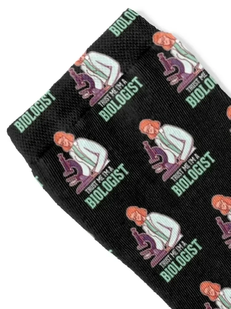 Trust Me I'm A Biologist Biology Teacher Student Socks fashionable Men's Christmas hip hop Man Socks Women's