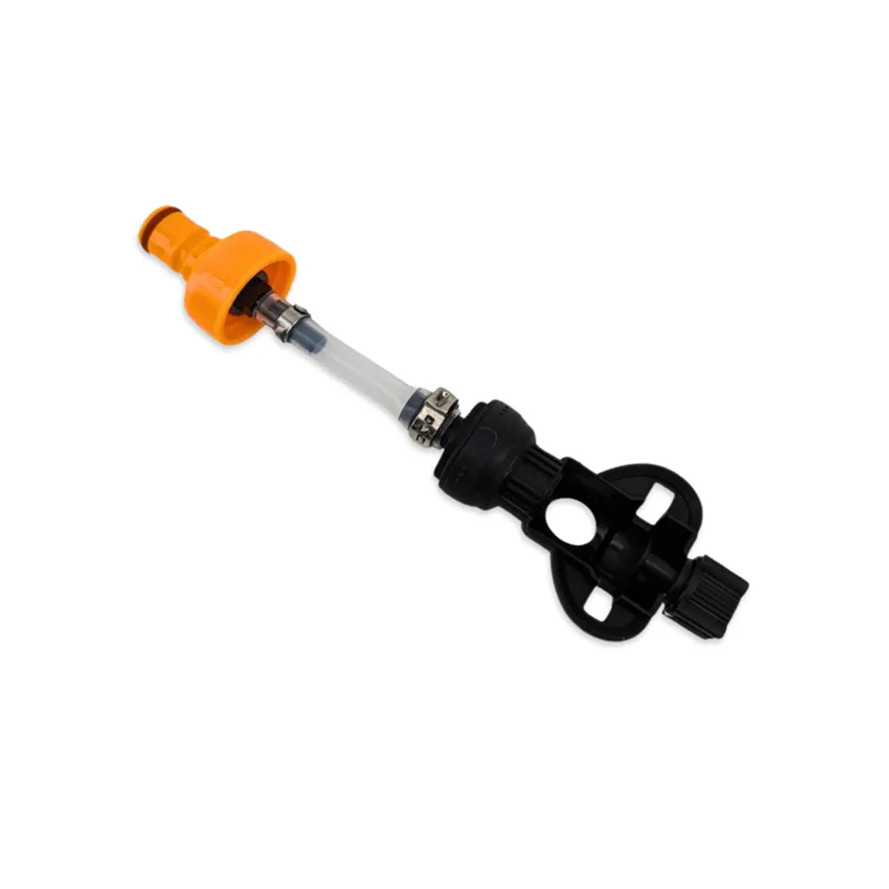 kegland Bladder Connector to Yellow Ball Lock Post black cConnector Kits Wine Bags Barware Tools