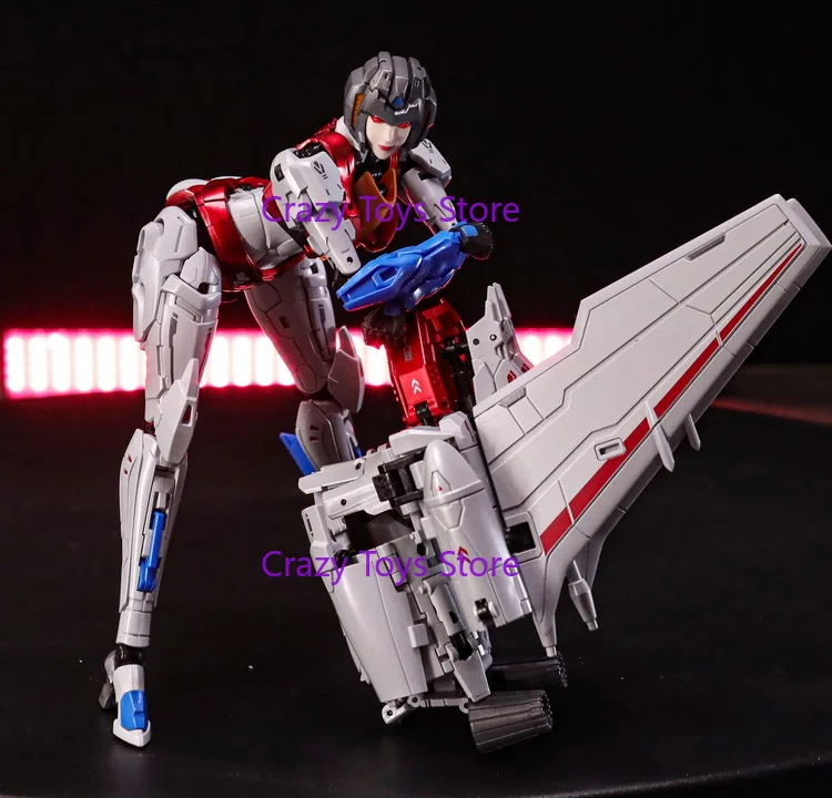 Em estoque espaço reforma CS-03 estrela rainha 19cm modelo kit brinquedo starqueen starscream figura de ação brinquedo presente colecionável