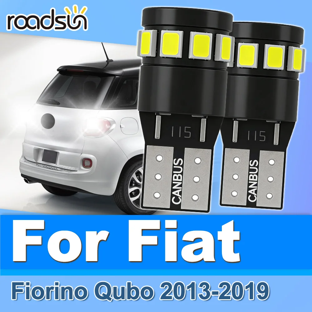 

Roadsun 2 шт. светодиодные лампы Canbus для подсветки номерного знака, лампы для парковки для Fiat Fiorino Qubo 2013 2014 2015 2016 2017 2018 2019