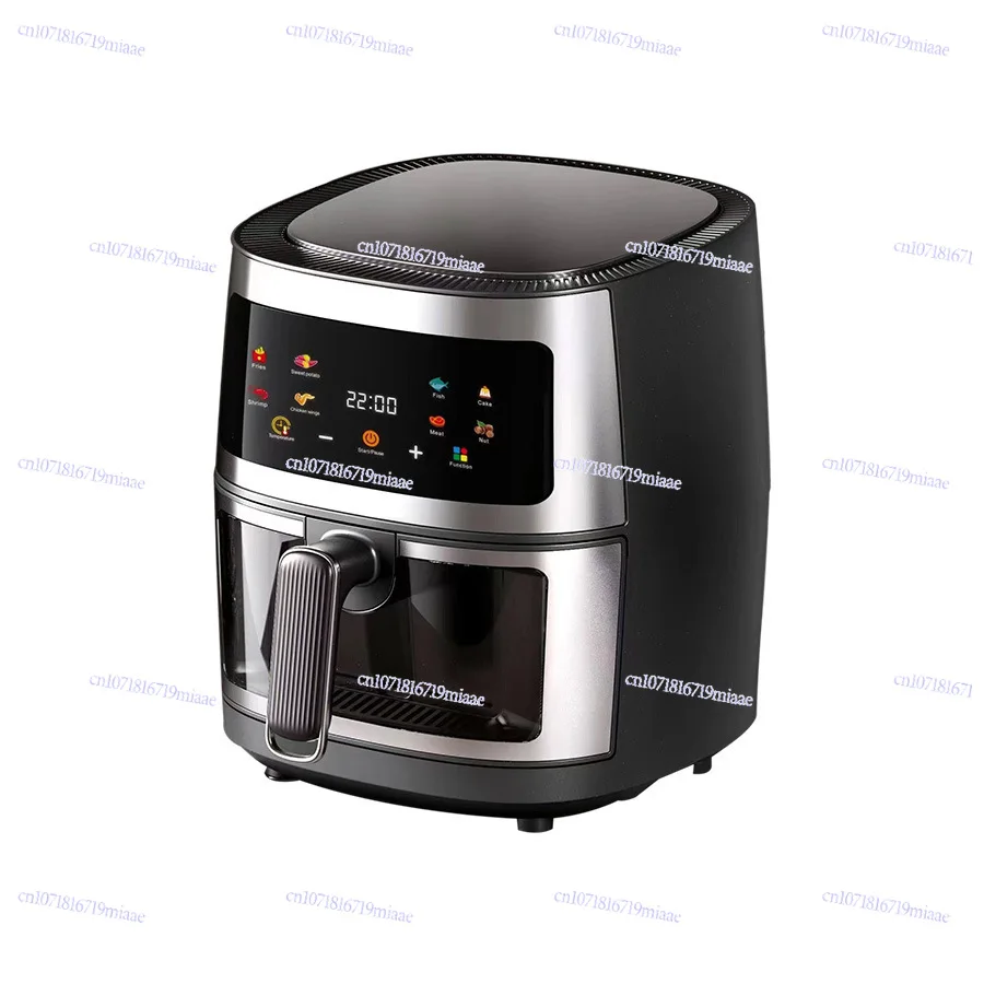 

Large Capacity Air Fryer 8L Household Visual 110V 220V Spot Kitchen Appliance for Healthy Fried Food