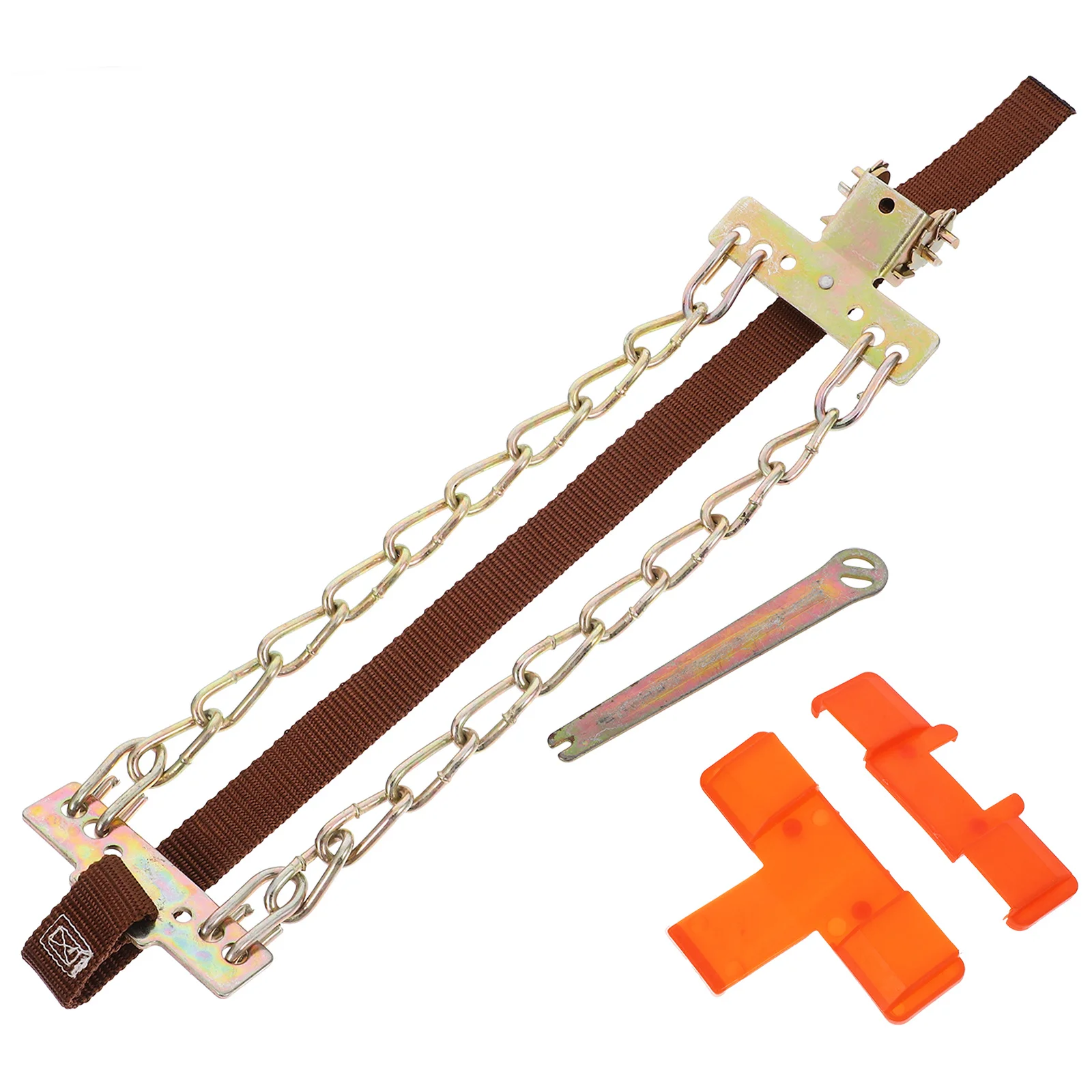 Heavy Duty Snow Chain for Car Tires Anti Skid Steel Security Chain 205 225mm Width Auto Tire Accessories Winter Safety Grip